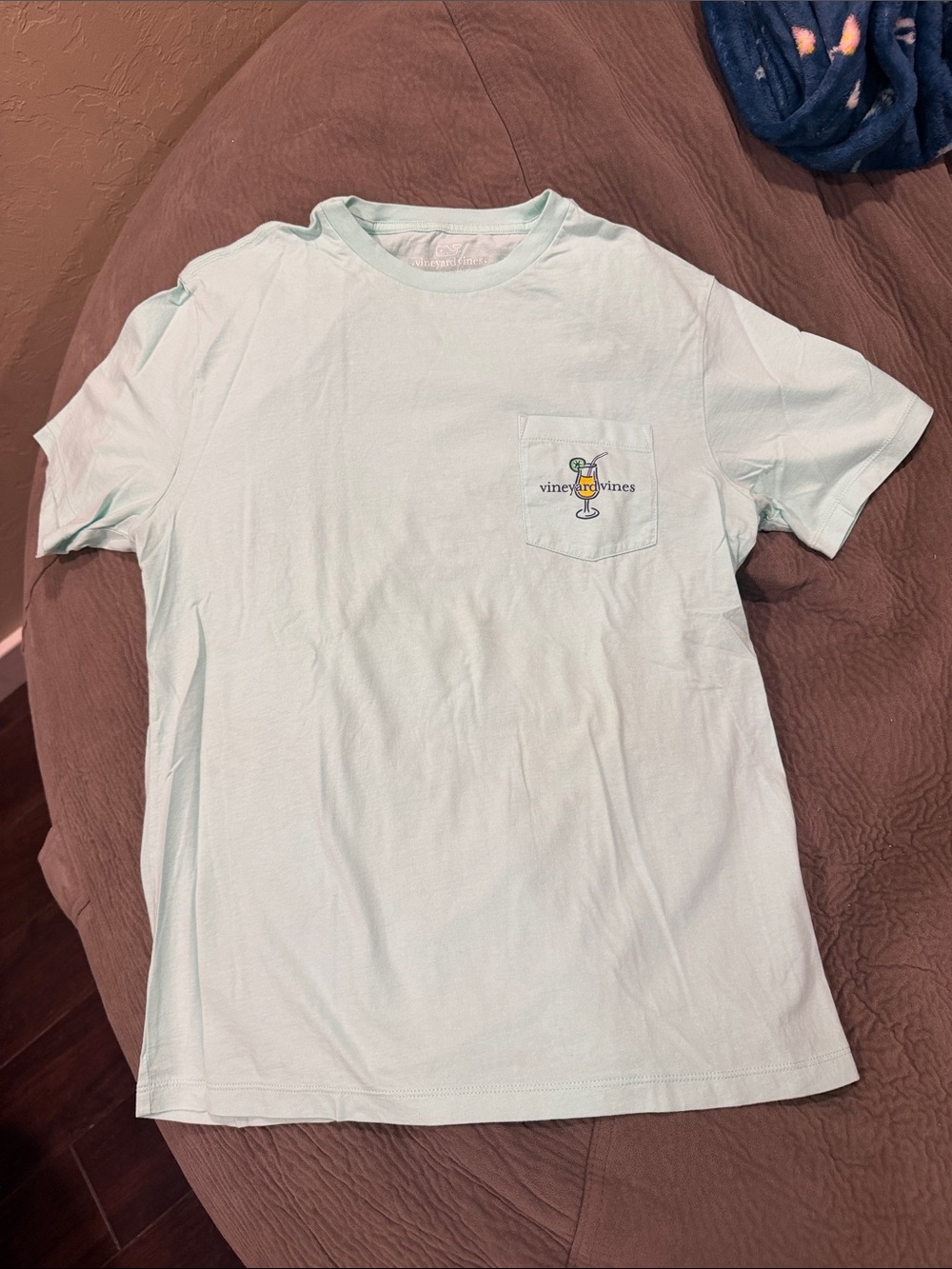 Vineyard Vines Men’s Mint Green Pocket Tee